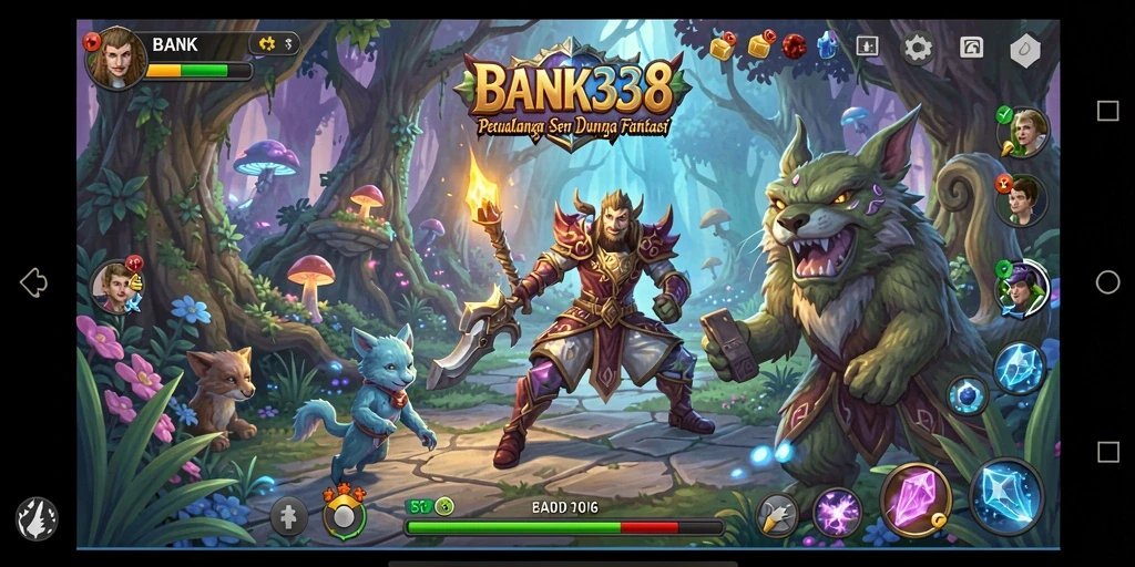 Gameplay seru dalam petualangan BANK338 yang menegangkan.