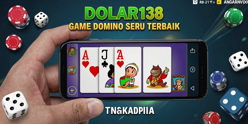 Tampilan gameplay menarik dari DOLAR138 dengan antarmuka domino yang menawan.
