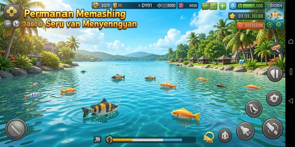 Pengalaman memancing seru dengan grafis menawan di DY01.
