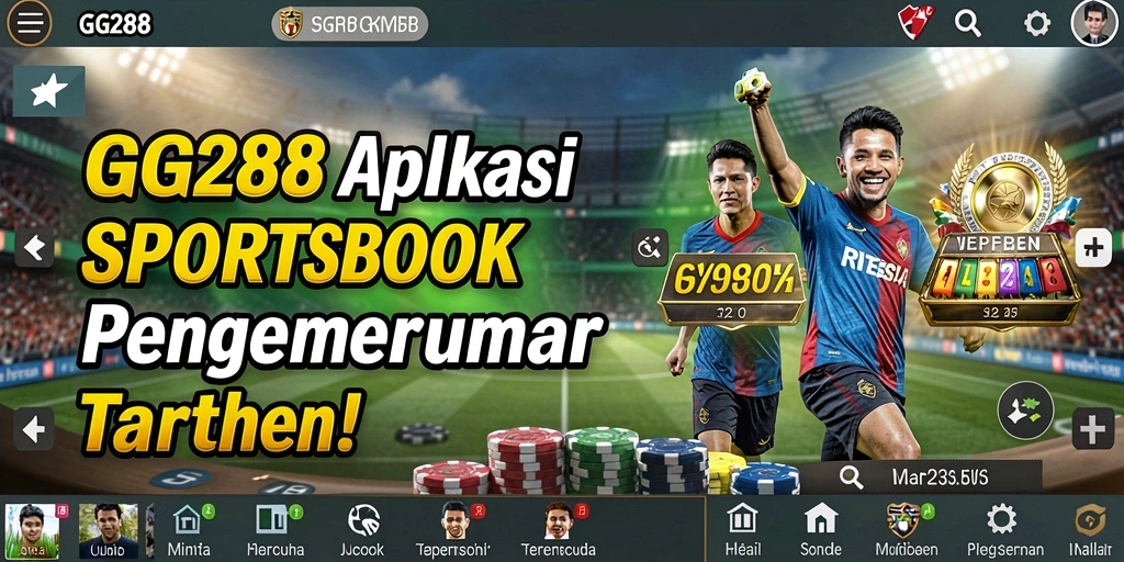 Tampilan antarmuka menarik di GG288 untuk taruhan olahraga.