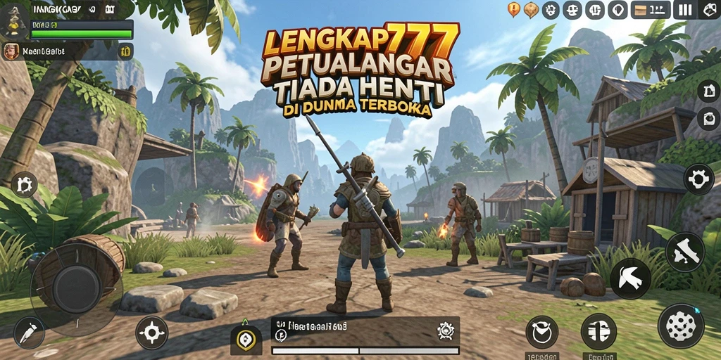 Gameplay LENGKAP777 dalam dunia terbuka yang menakjubkan.