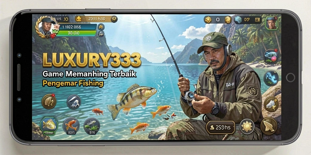 Tangkapan ikan yang mengesankan dalam gameplay LUXURY333.