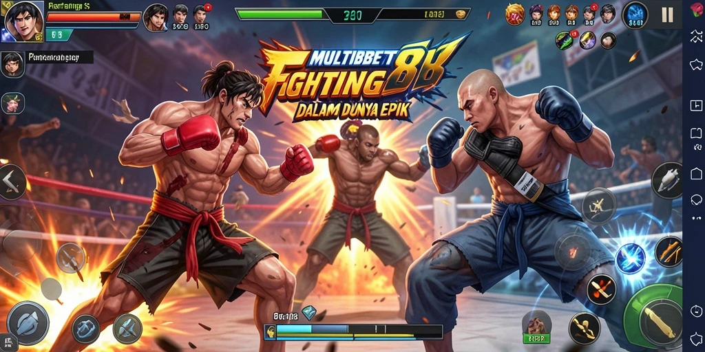 Tampilan screenshot MULTIBET88 memperlihatkan aksi pertarungan yang mendebarkan.