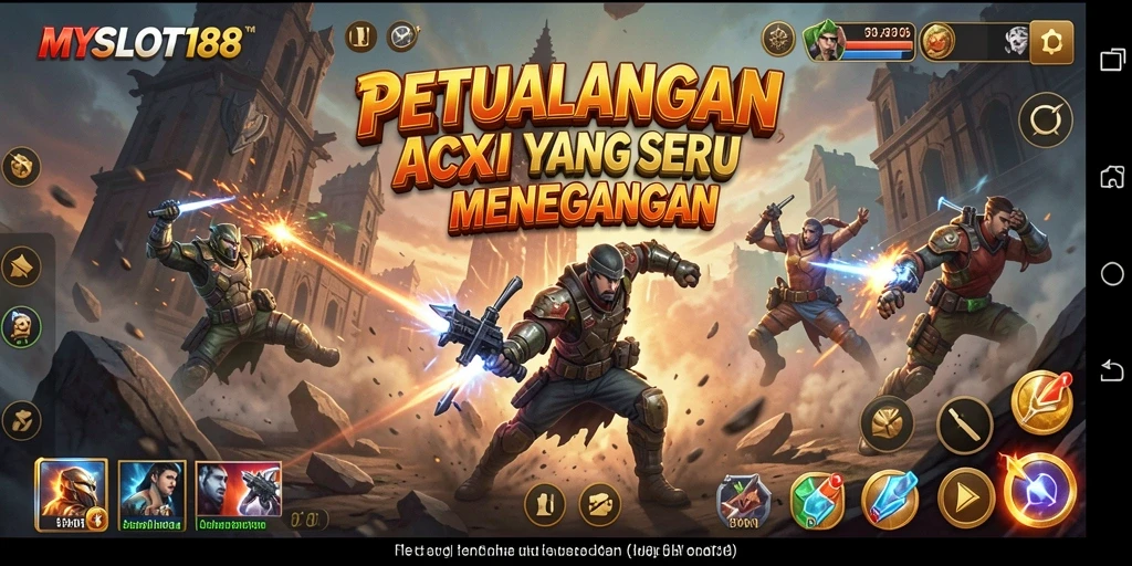 Screenshot MYSLOT188 menampilkan aksi menegangkan dalam gameplay yang seru.