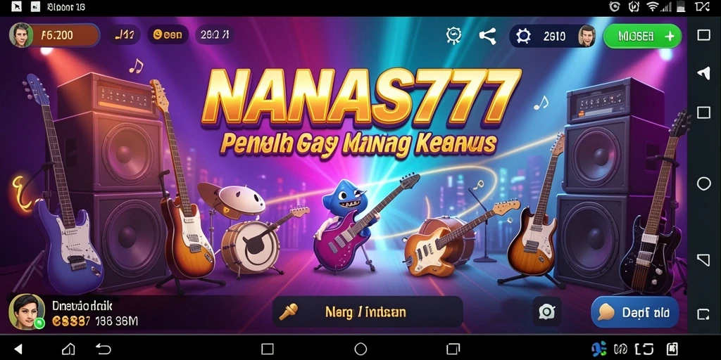 Tampilan gameplay NANAS777 yang menyenangkan dan interaktif.