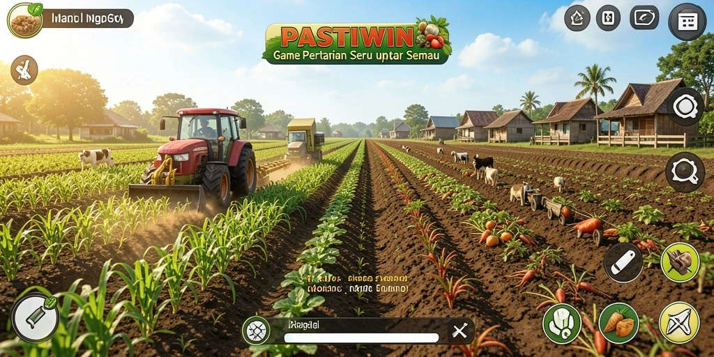 Tampilan gameplay PASTIWIN yang menarik dan penuh warna.